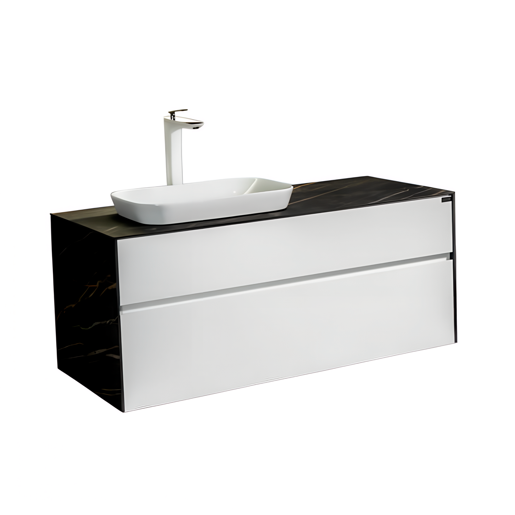 Тумба с раковиной Black & White U907.1200 