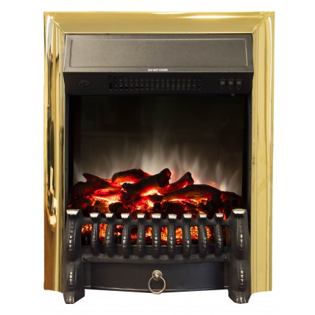 Электроочаг Real Flame Fobos Lux Brass (Фобос Люкс Брасс) 