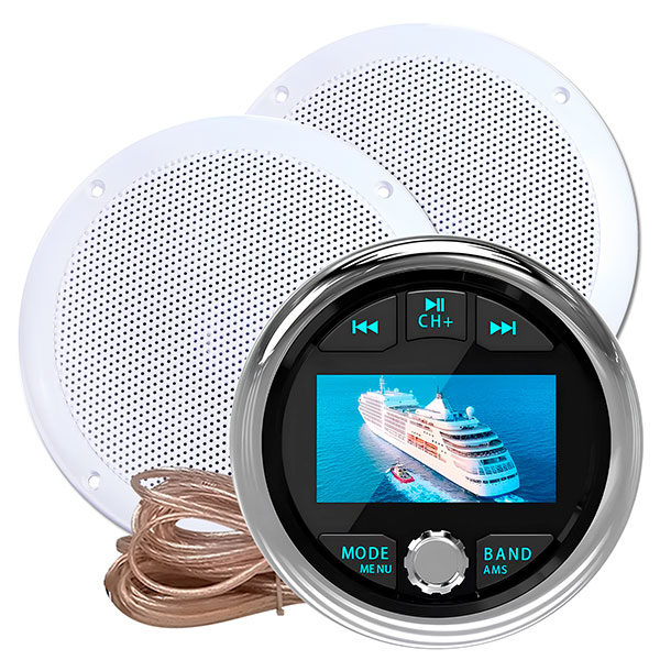 Комплект влагостойкой акустики Steam Water Aqua Music DB002 VISATON белый 2 