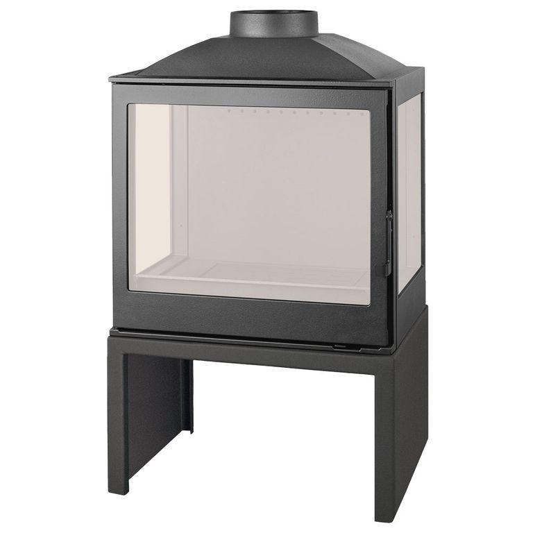Печь LCI 5 GFLR Stove, два боковых стекла (Liseo Castiron) 