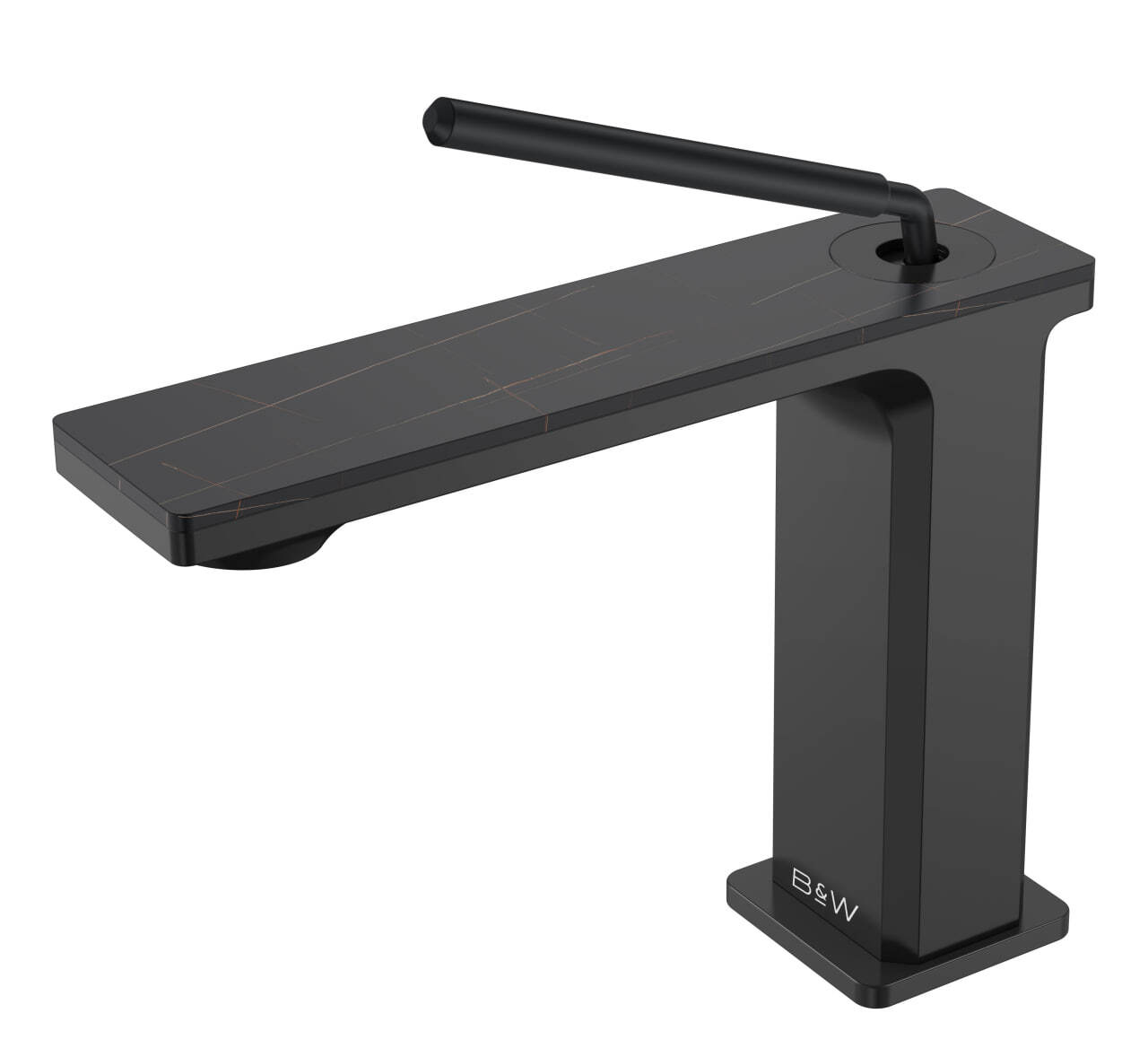 Смеситель для раковины Black&White GF-7105-MB 