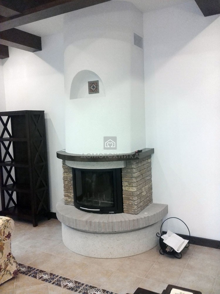 Облицовка Bressanone, круглая, без банкеток (Palazzetti) 