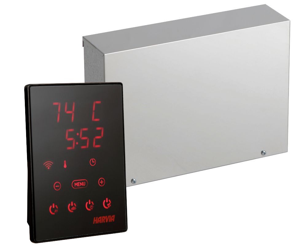 HARVIA Пульт управления в комплекте с блоком мощности Xenio CX1104CXW CX110C Combi WiFi для печей до 11 kW 