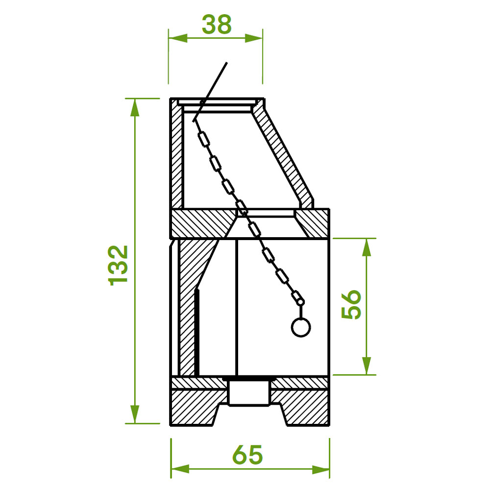 Каминная топка PATIO 86 R (Palazzetti) 