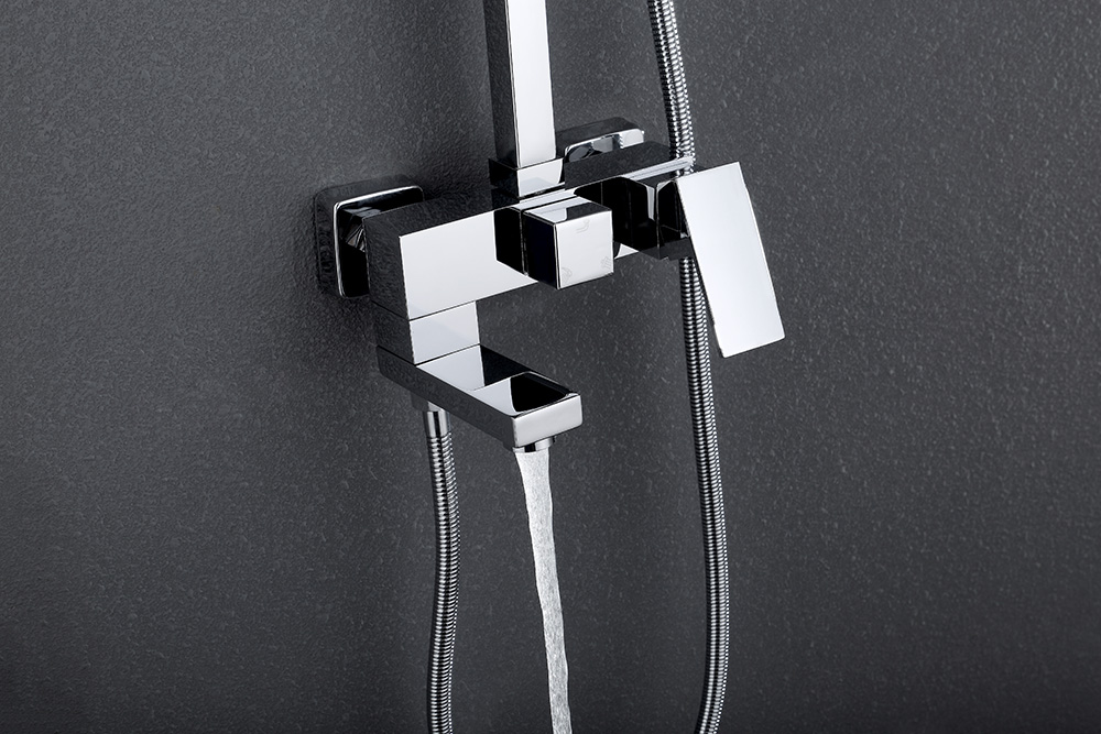 Душевая система Abber Daheim AF8216L, хром 