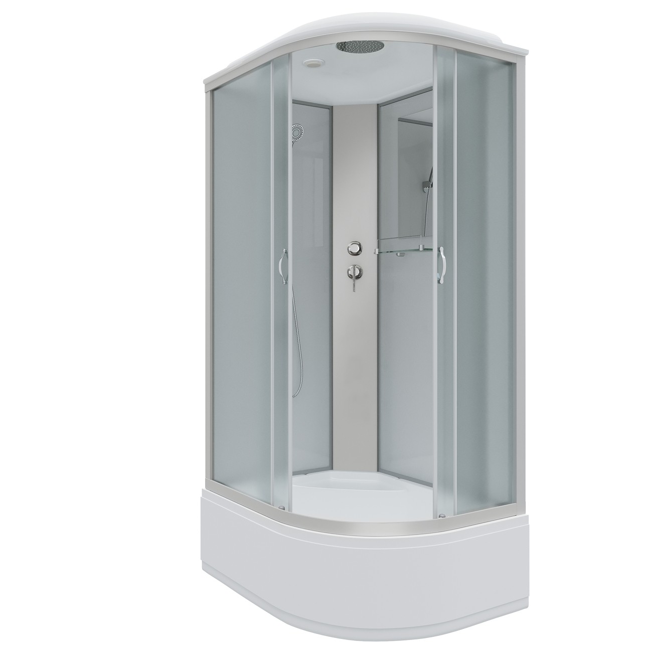 Душевая кабина Niagara Classic NG-2310-14L (120х80х215) высокий поддон(40см),стекло матовое,4 места 