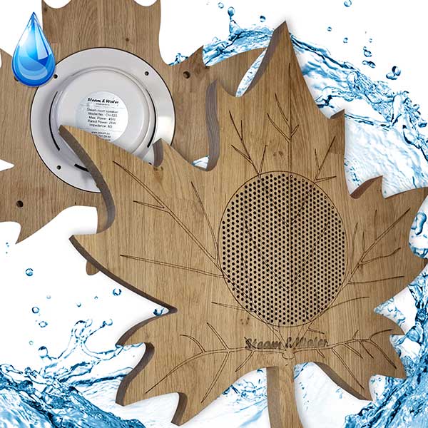 Динамик для сауны Steam & Water Клен SW 525 white 