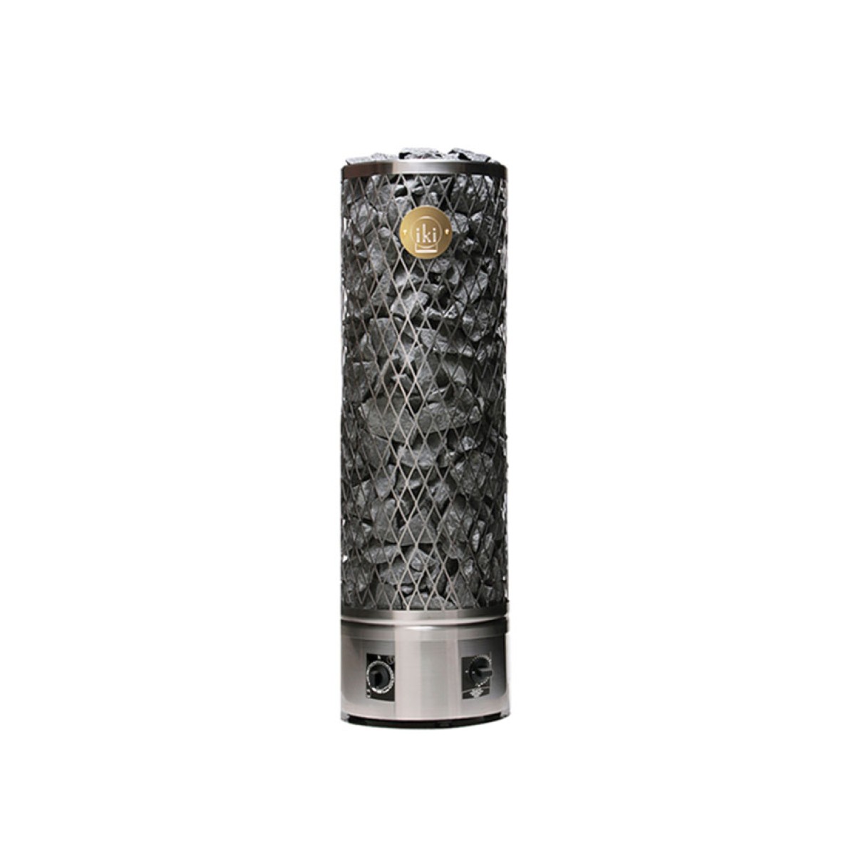 Элетрокаменка для сауны IKI Pillar 7,5 кВт (Встроенное управление, 7-12 м³, 120 кг камней) 