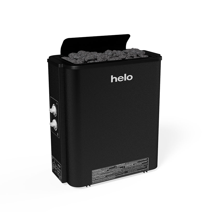 Печь для бани и сауны Helo HAVANNA 90 STS Helo-WT (Встроенное управление, 9 кВт, 9-13 м³, 20-35 кг камней) 