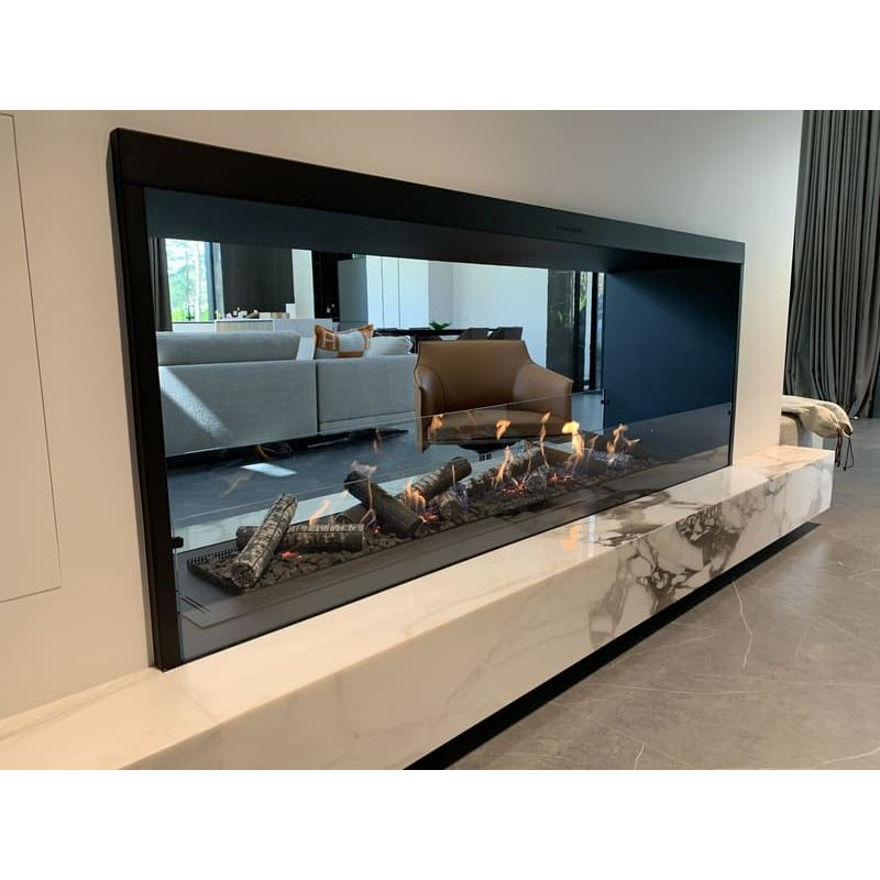 Автоматический биокамин SappFire Chalet II 650 с выносным модулем 