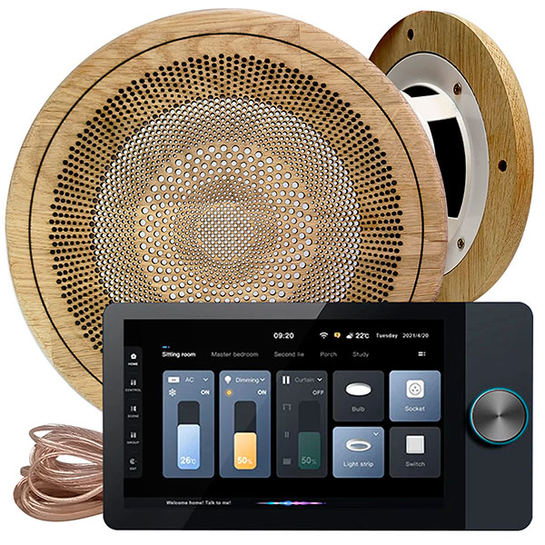 Комплект влагостойкой акустики SW Smart Home Music 2.0 Sauna — Round 2 