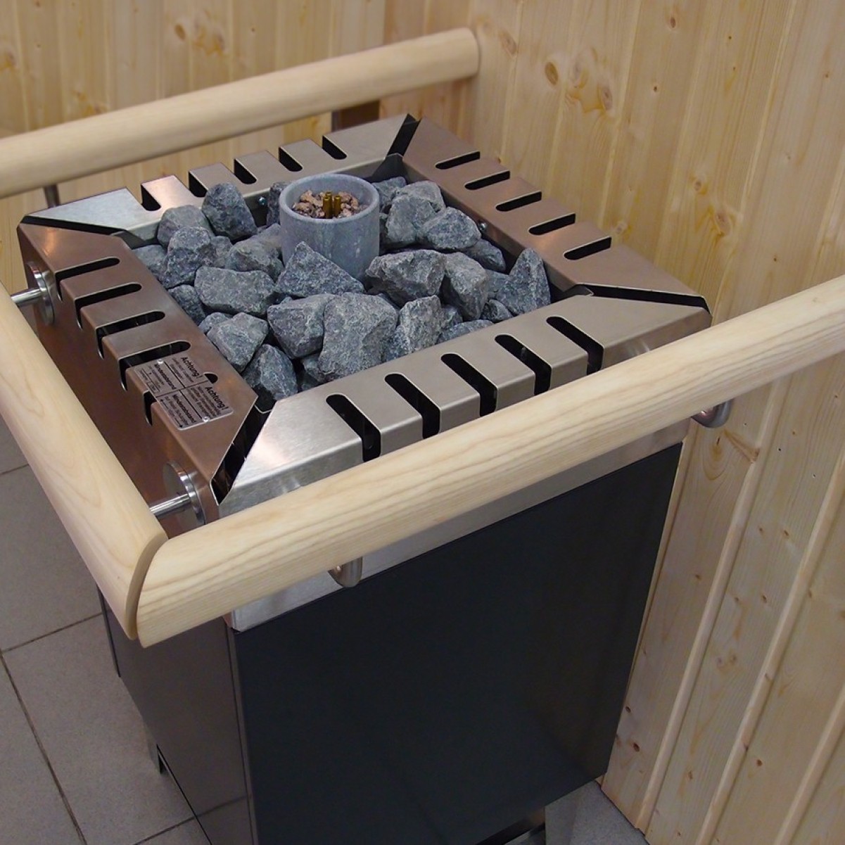 Электрокаменка для сауны Lang SAUNA-therm Тип 44, 12 кВт (14-18 м³, 20 кг камней) 