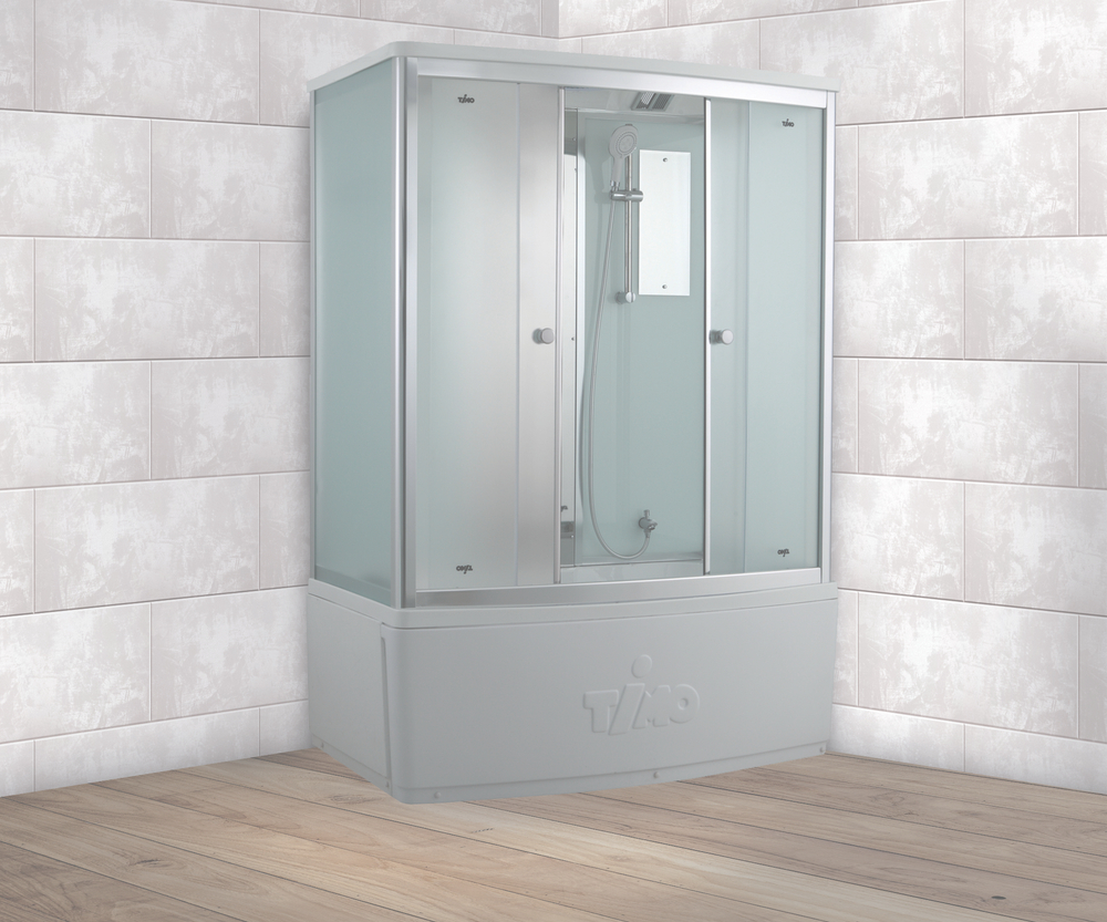 Душевой бокс Timo Comfort T-8870F Fabric Glass, стекло матовое, 170 x 88 см 