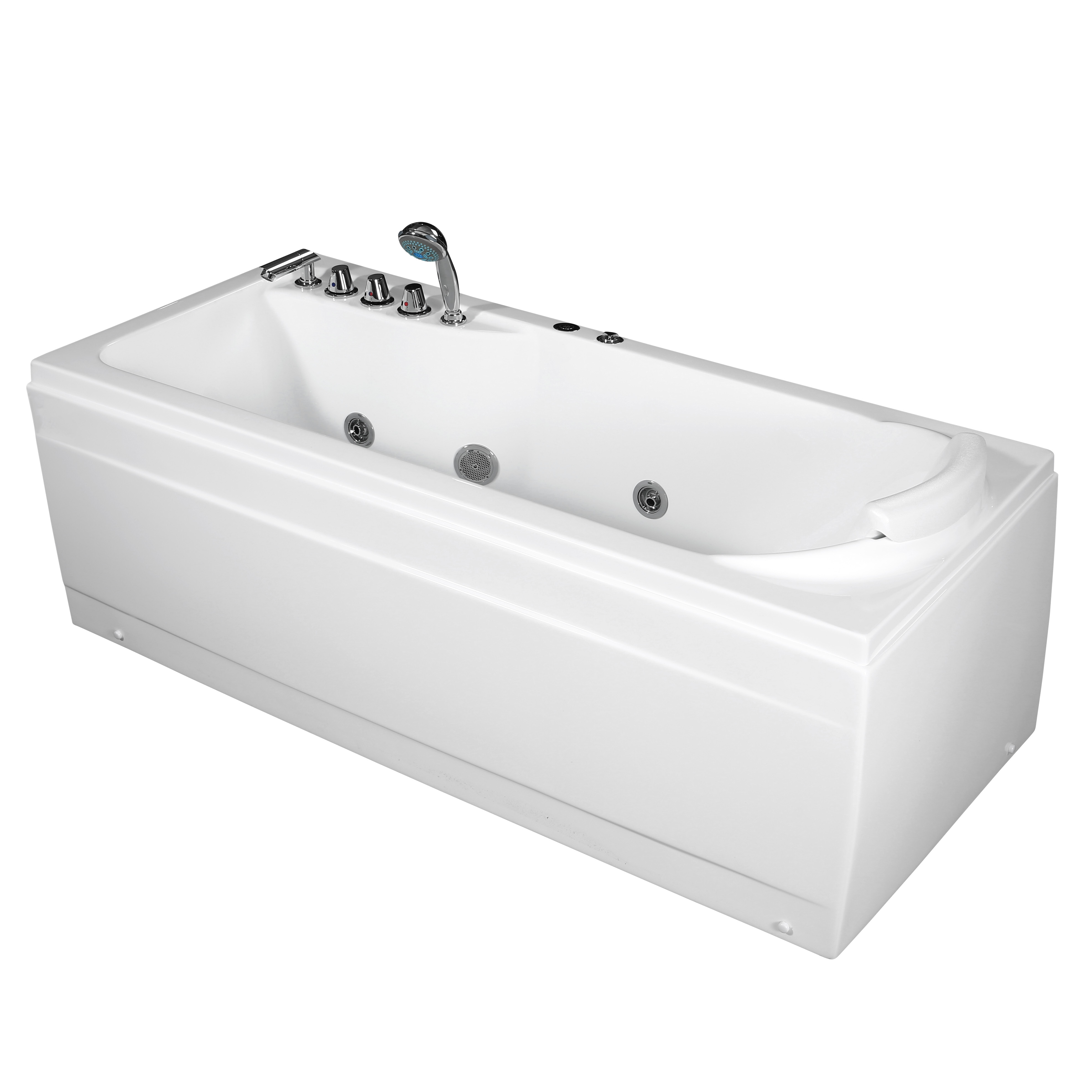 Ванна гидромассажная акриловая Gemy G9006-1.7 B L/R, 172 х 77 x 65 см 