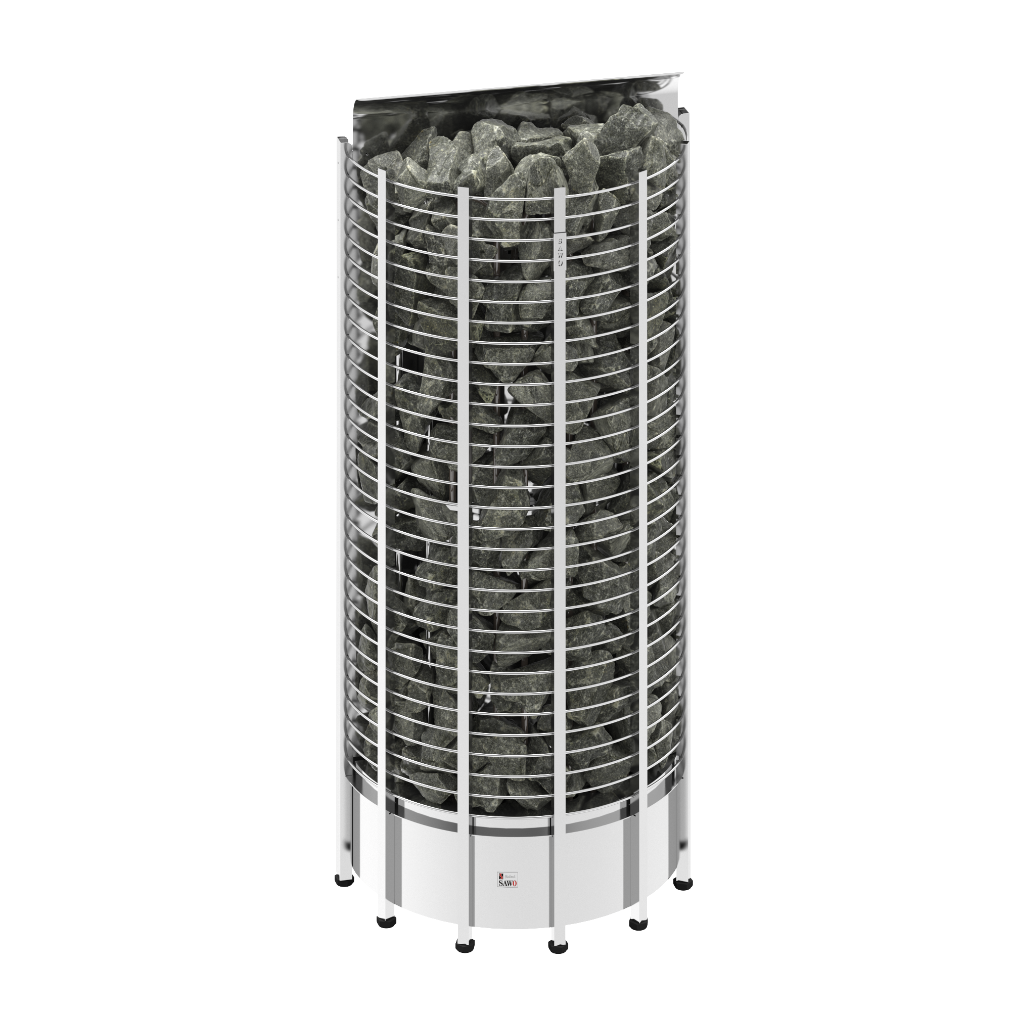 SAWO Электрическая печь TOWER вертикальная, пристенная, 10,5 кВт, TH9-105NS-WL-P , выносной пульт (пульт и блок мощности докупаются отдельно) 