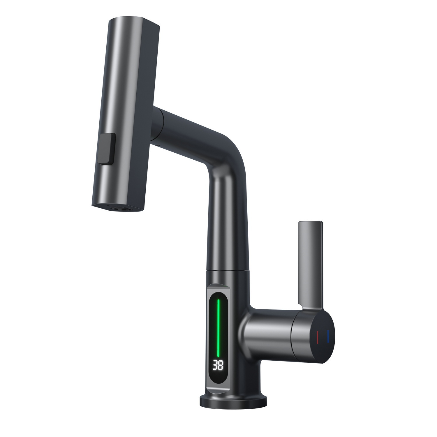 Смеситель для раковины Black&White SD3027GM 