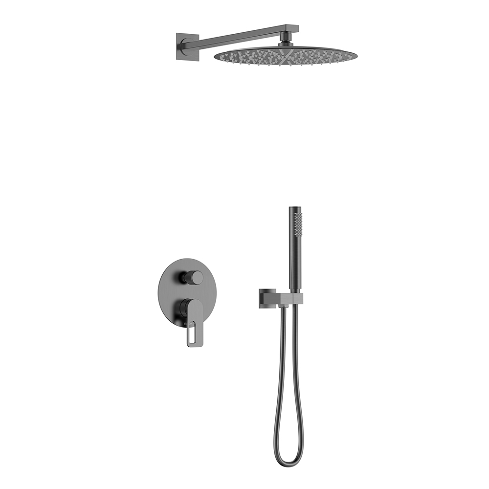 Встроенная душевая система Black&White GL-9105-GM 