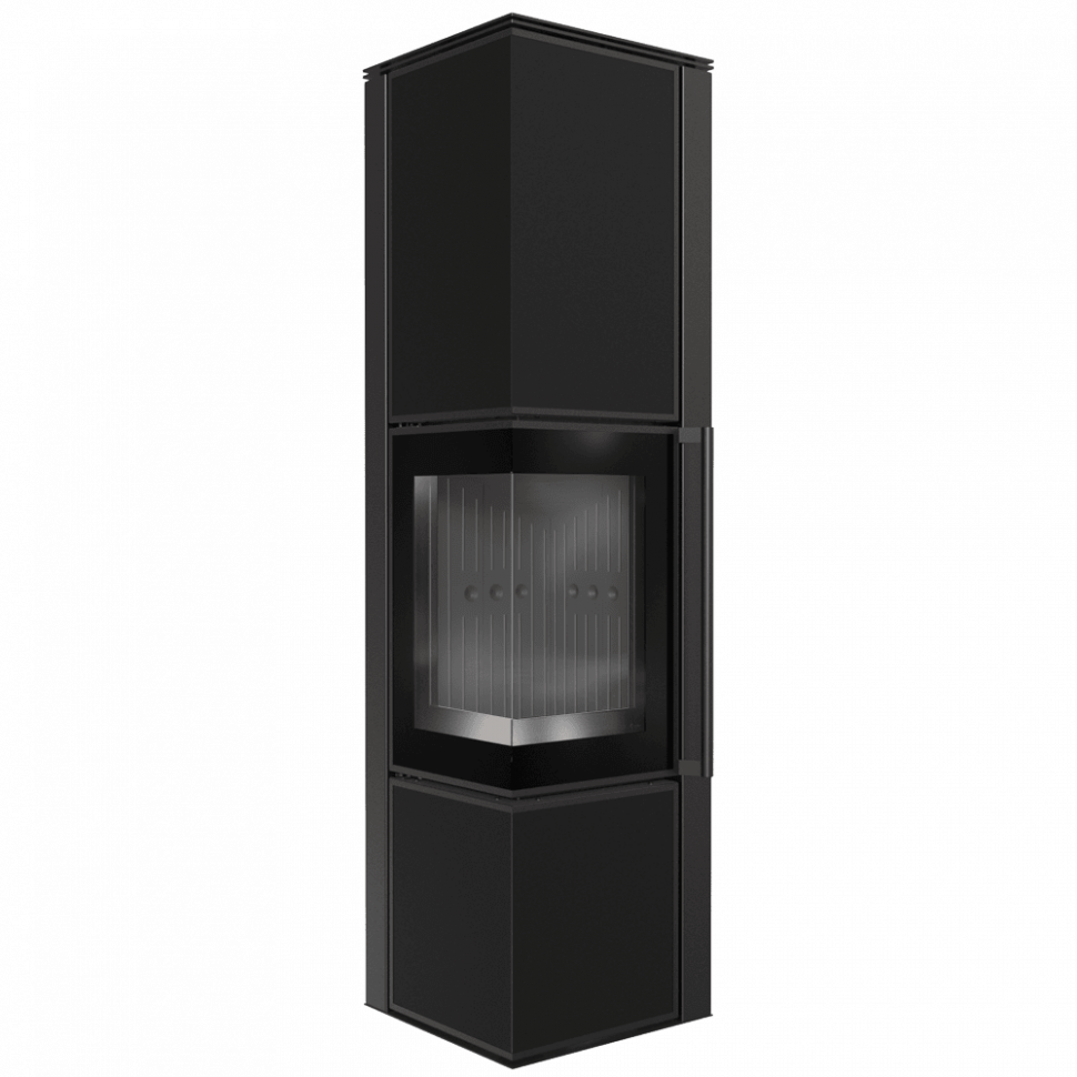 Печь Kratki PRO TORA/L 8 кВт Nero Assoluto 