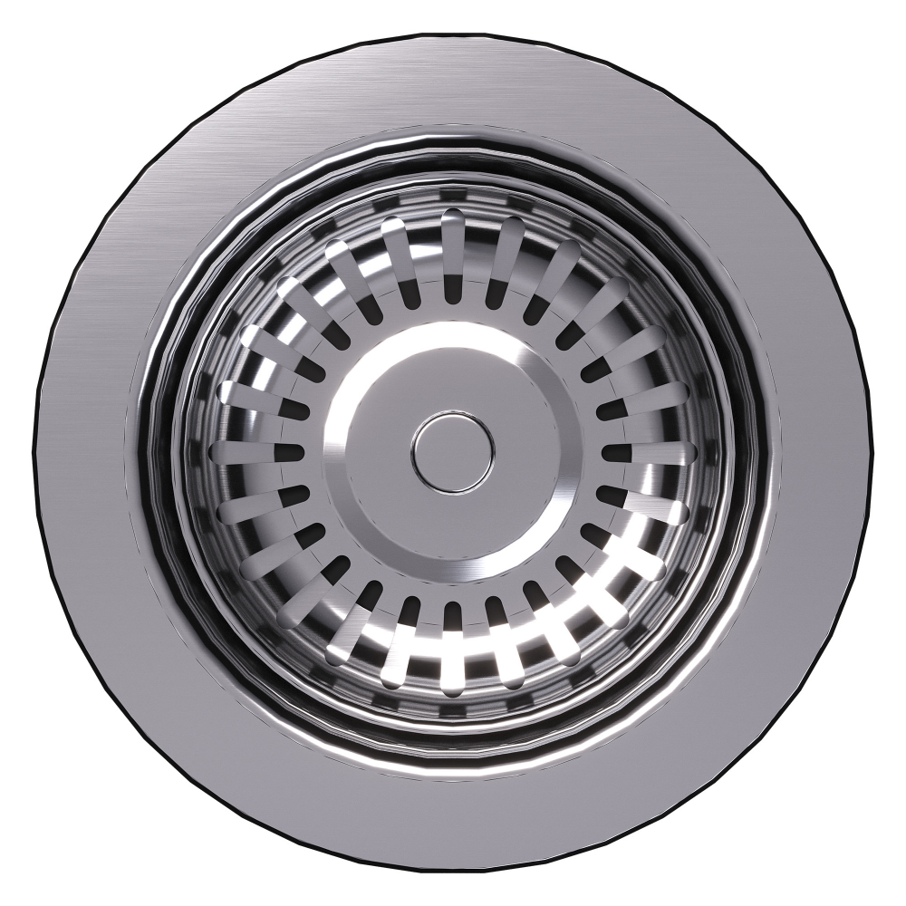 Кухонная мойка Abber Quarz AQ2902B, 60 см, кварцевый композит, черный матовый 