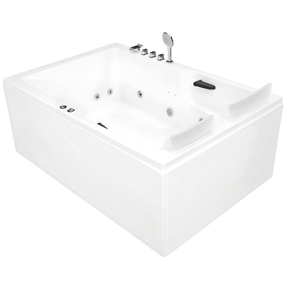 Ванна гидромассажная акриловая Gemy G9061 B L/R 181 х 121 x 70 см, встраиваемая, белая, левая/правая 