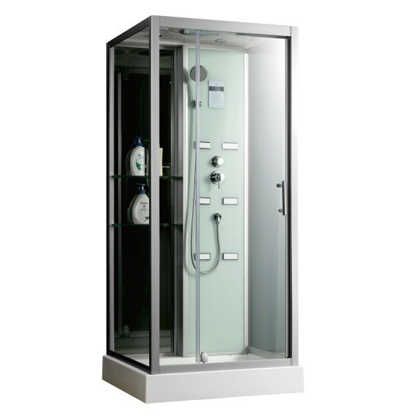 Душевая кабина Frank F502 с баней, 100 х 85 см, 22109058 