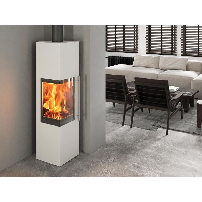 Печь камин EMBER Стеван 700 XL white 