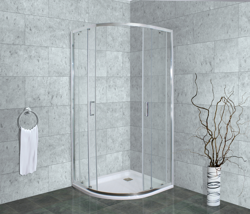 Душевой уголок Timo ALTTI-601C Clean Glass, стекло прозрачное, 100 х 100 х 190 см 