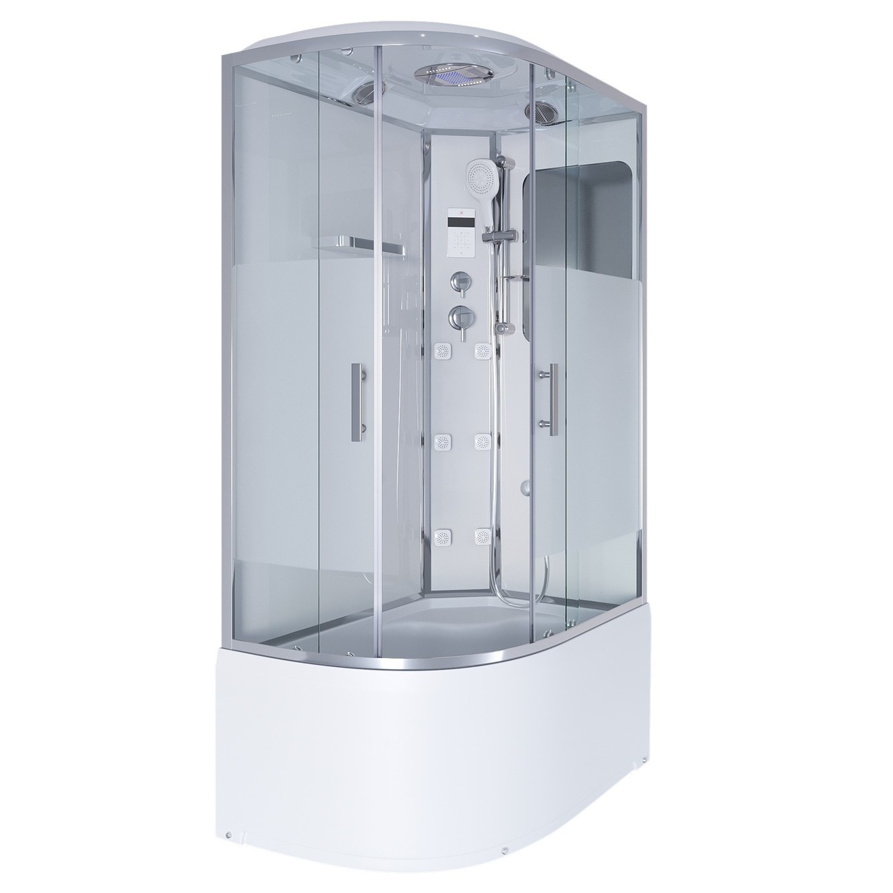 Душевая кабина Niagara Ultra NG-310-01R (120х80х220) высокий поддон(48см),стекло матовое,4 места 