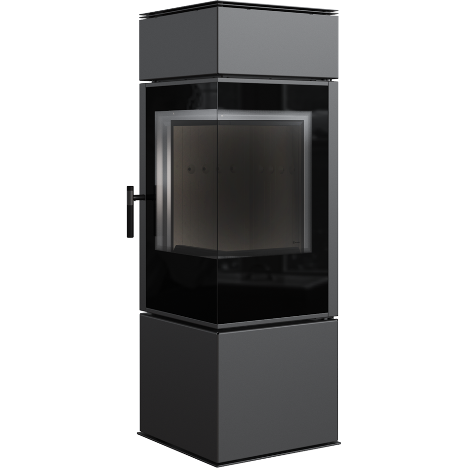 Печь Kratki THOR 8 Termotec Black АКЦИЯ! 