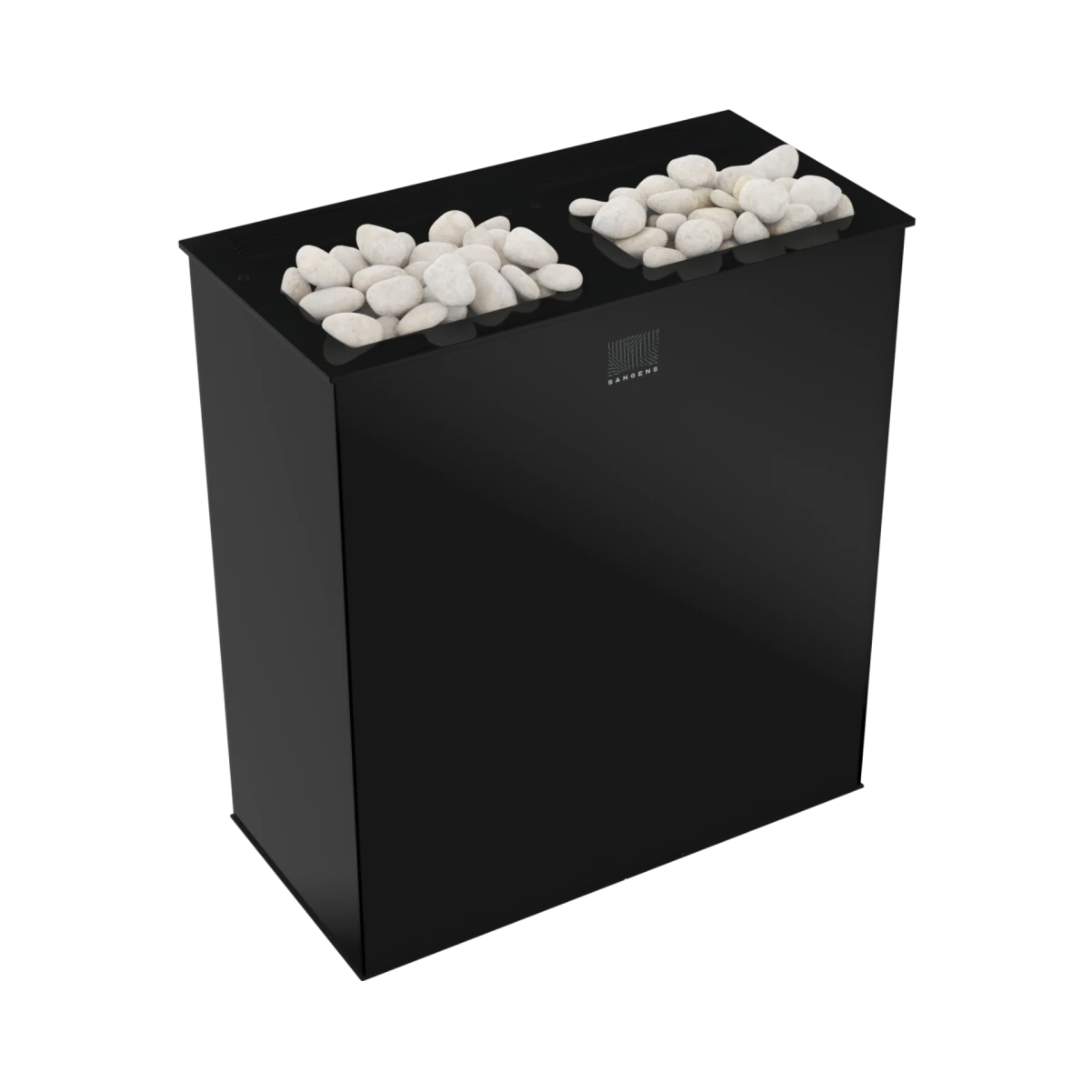 Электрическая печь для бани и сауны Sangens W30G Glass Black (Сангенс В30С Стекло черное) 