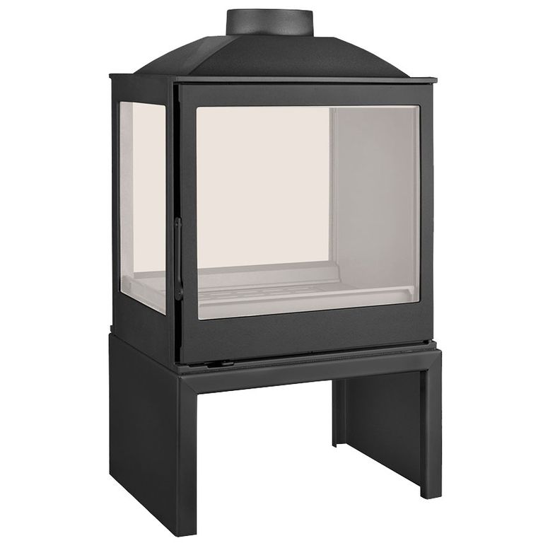 Печь LCI 5 GDFs Stove, двусторонняя, стекло слева (Liseo Castiron) 