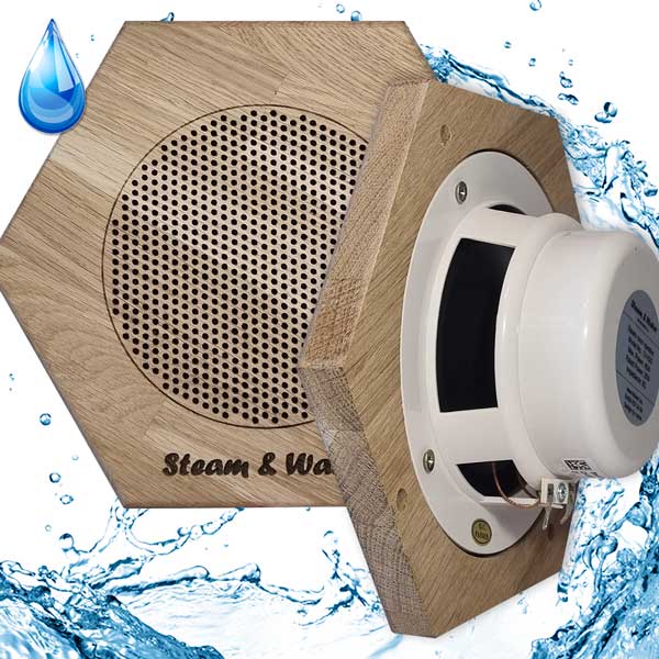 Динамик для сауны Steam & Water Мед SW 525 white 