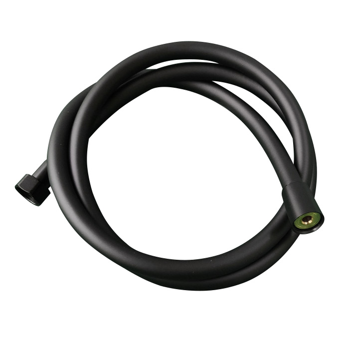 Душевой шланг Abber 150 см, ПВХ, цвет черный матовый, AF0021B 