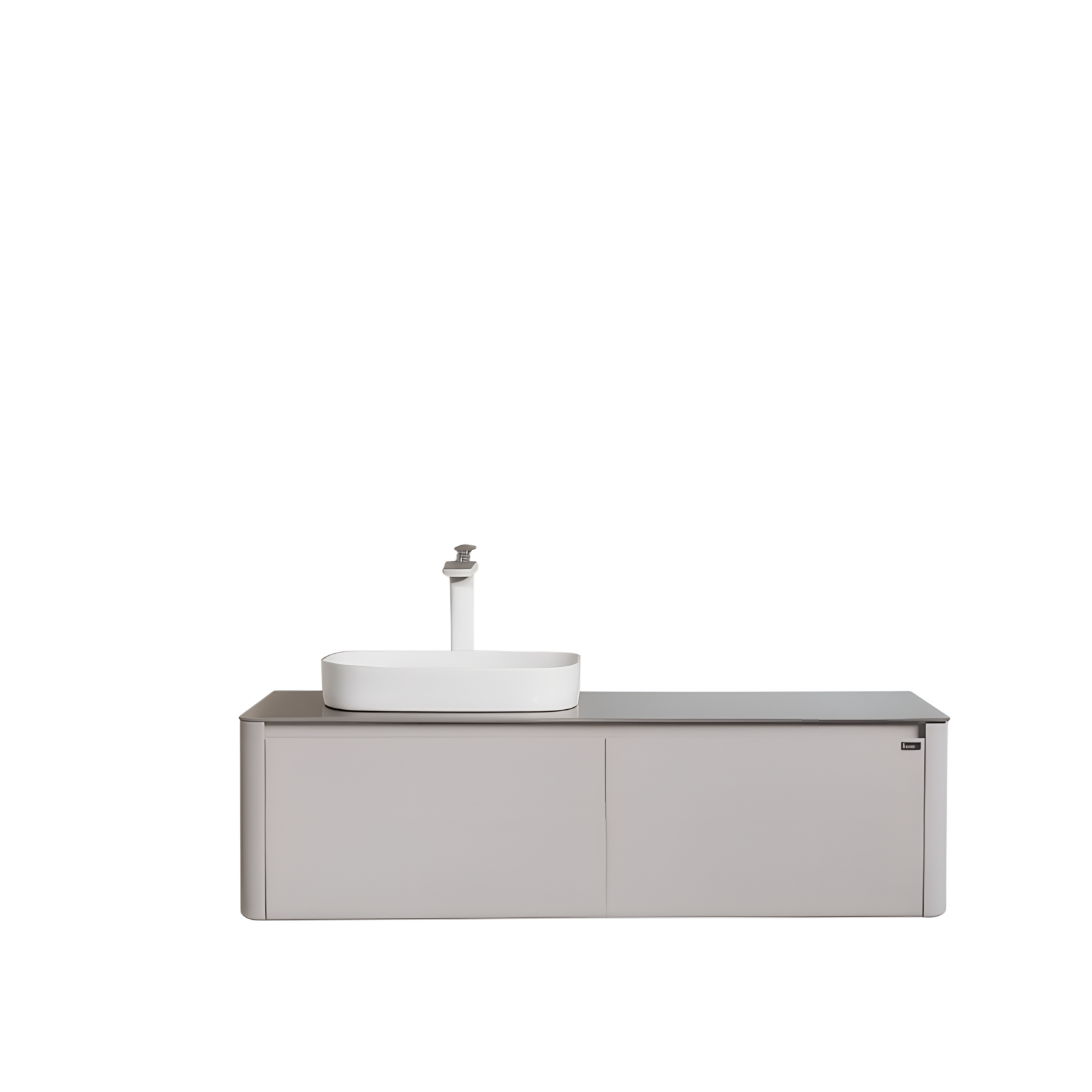 Тумба с раковиной Black & White U915.1400L 