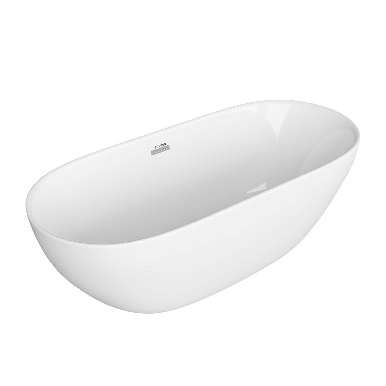 Ванна пристенная Grossman Classic GR-12502 (170х75x58) белый,1 место 