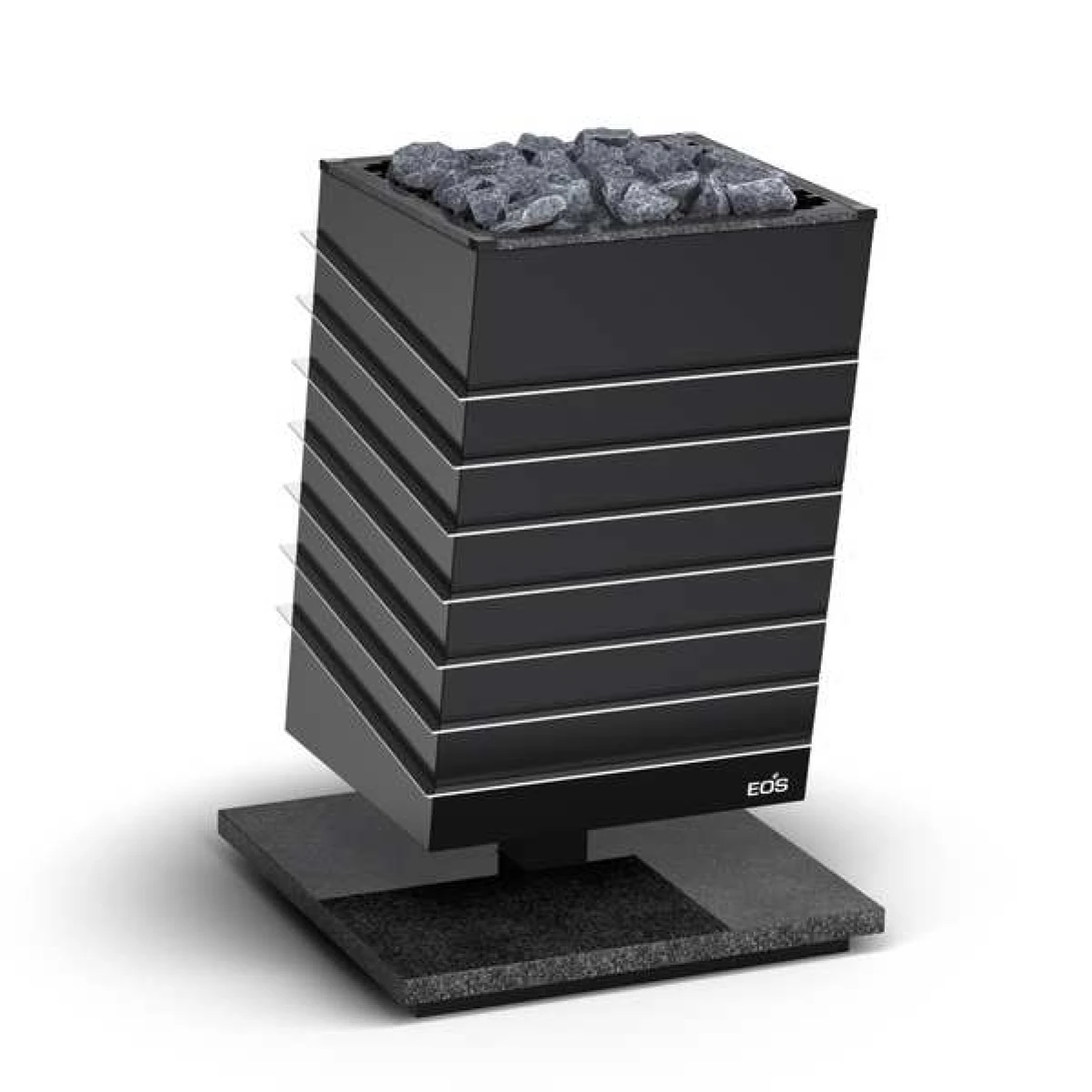 Электрическая печь EOS Future 12 кВт (Stone Nero Impala) 