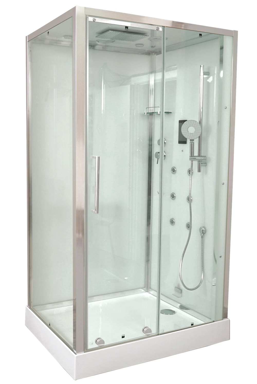 Душевая кабина Timo Premium Puro H-510L/H-510R, 90 x 120 см, левая/правая, стекло прозрачное, профиль хром 