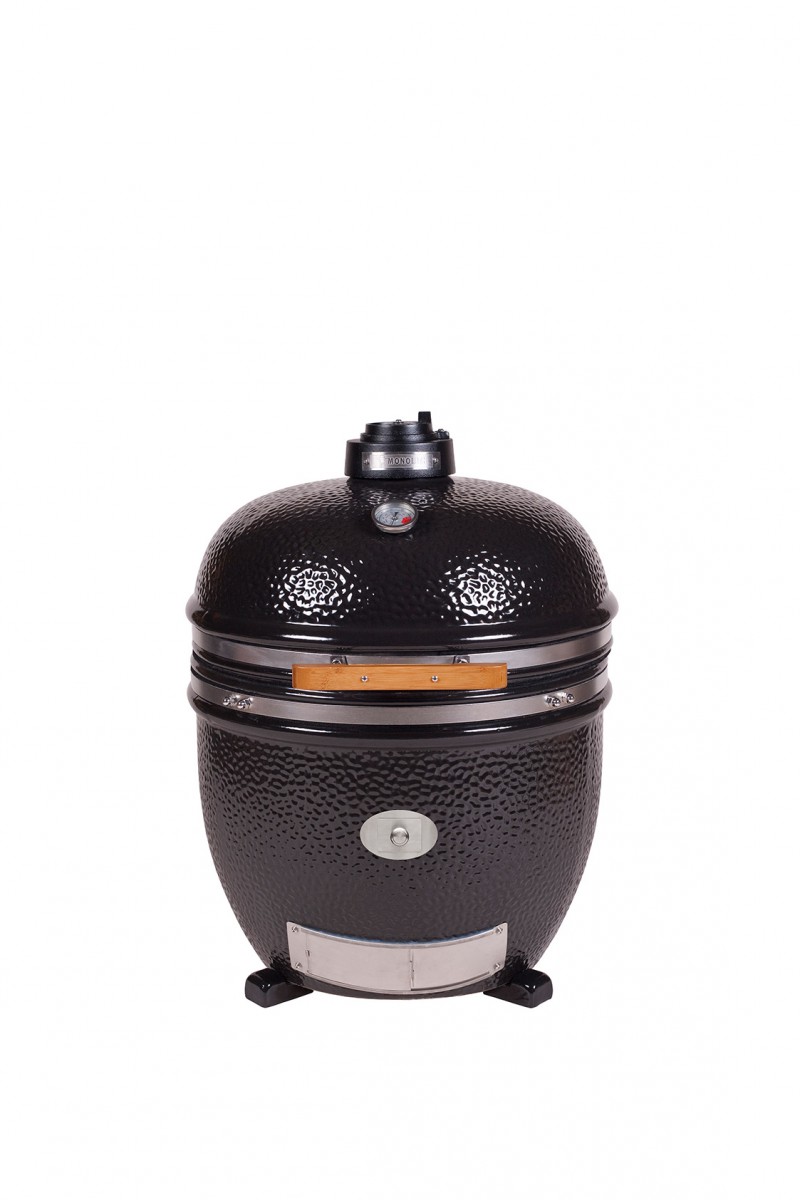 Керамический гриль MONOLITH Le Chef XL - очень большой черный цвет. 201002-S 