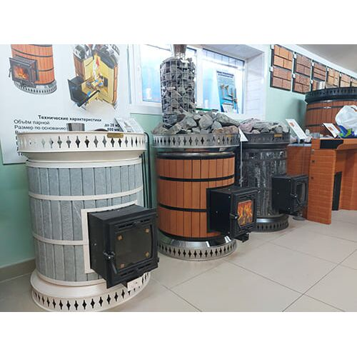 Печь КДМ Русская баня в талькохлорите 