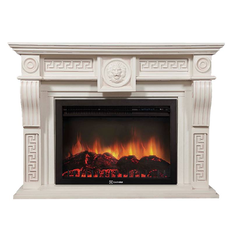 Портал Firelight Vittoriano 30 Белёный дуб 