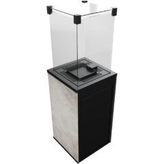 Нагреватель газовый PATIO/MINI/G31/37MBAR/Q/O/G - OXIDE GRIGIO, пульт 