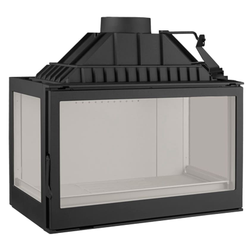 Каминная топка LCI 9 GFR, стекло слева (Liseo Castiron) 
