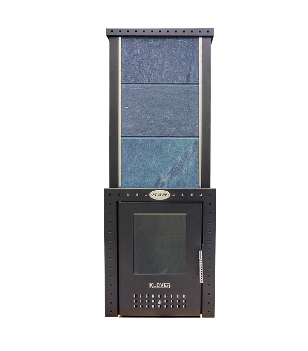 Дровяная печь для бани Klover RT 20-RV 310S ( Серпентинит 30мм ) 