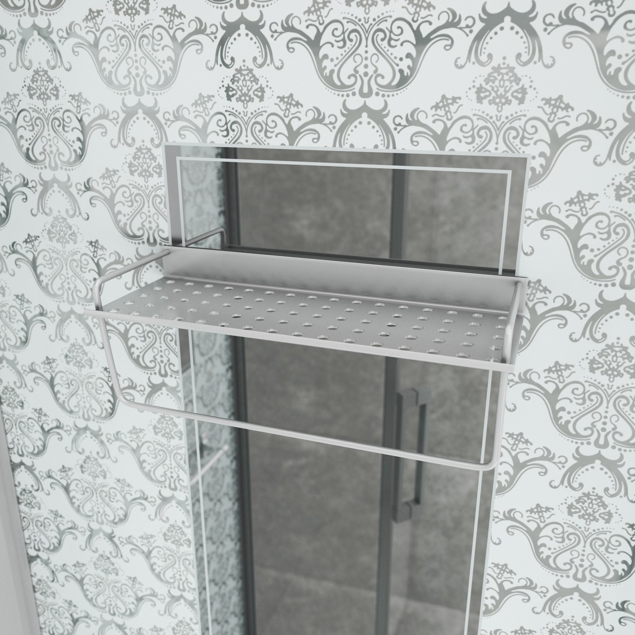 Душевая кабина Niagara Luxe NG-7799WBK (90x90х210) низкий поддон(15см),дверь распашная,стенки серебро,без крыши,4 места 