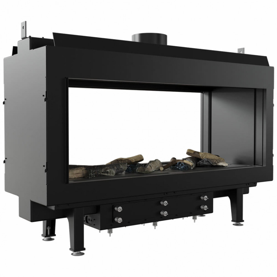 Топка газовая Kratki PRO LEO/100/TUNEL/G31/37MBAR (баллон) 