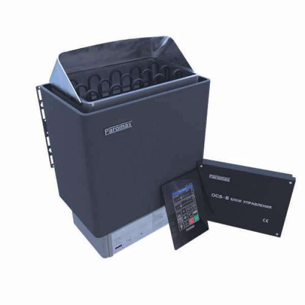 Печь для сауны электрическая OCSX 90 B (с панелью и блоком управления) 
