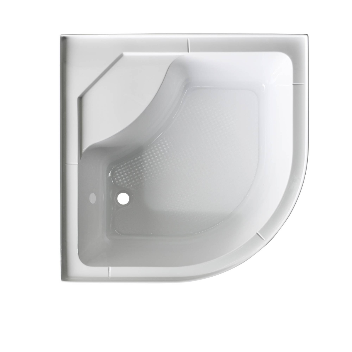 Душевая кабина AvaCan C5010N 78329, 100 x 100 см, без крыши, поддон высокий, стекло матовое, профиль хром 