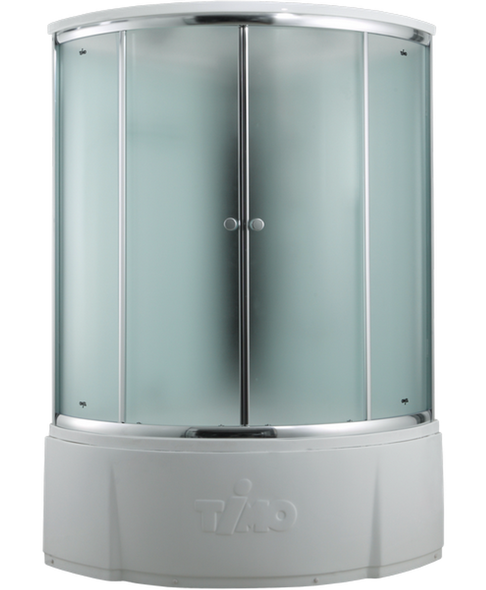 Душевая кабина Timo Comfort T-8835F Fabric Glass, стекло матовое, 135 x 135 см 