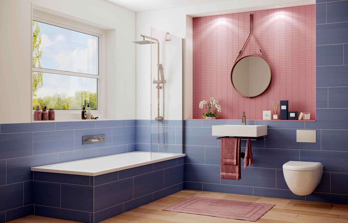 Шторка для ванны Ambassador Bath Screens 16041103 (80х140) хром,стекло прозрачное,неподвижное,1 место 
