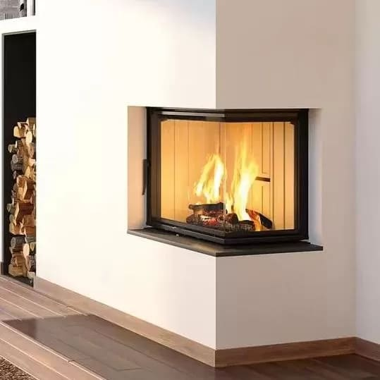 Каминная топка SPARTHERM Varia 2R-55 чёрный шамот 